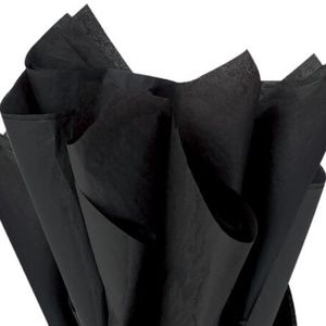 Black Tissue Paper 100 Sheets Eco Friendly USA